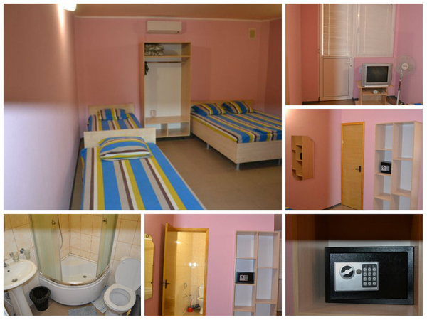 Номера (комната, кухня, сан.узел - в каждом) для отдыха в Крыму 4
